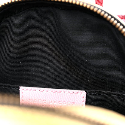 Marc Jacobs Saffiano Mini Snapshot Backpack Pink Multicolor 9 of 11
