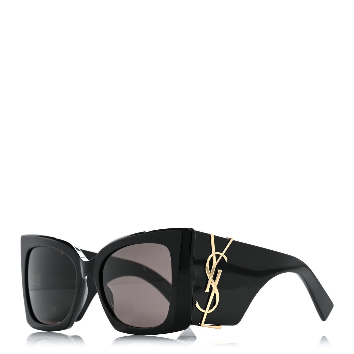 Saint Laurent Acetate Blaze Sunglasses SL M119 Black 1 of 8