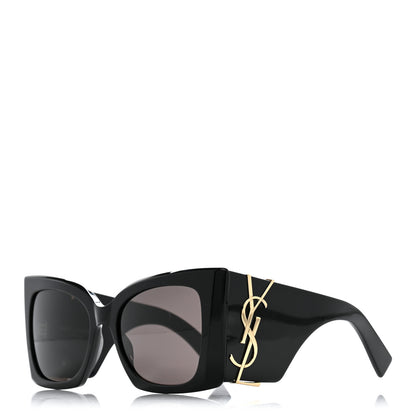 Saint Laurent Acetate Blaze Sunglasses SL M119 Black 1 of 8
