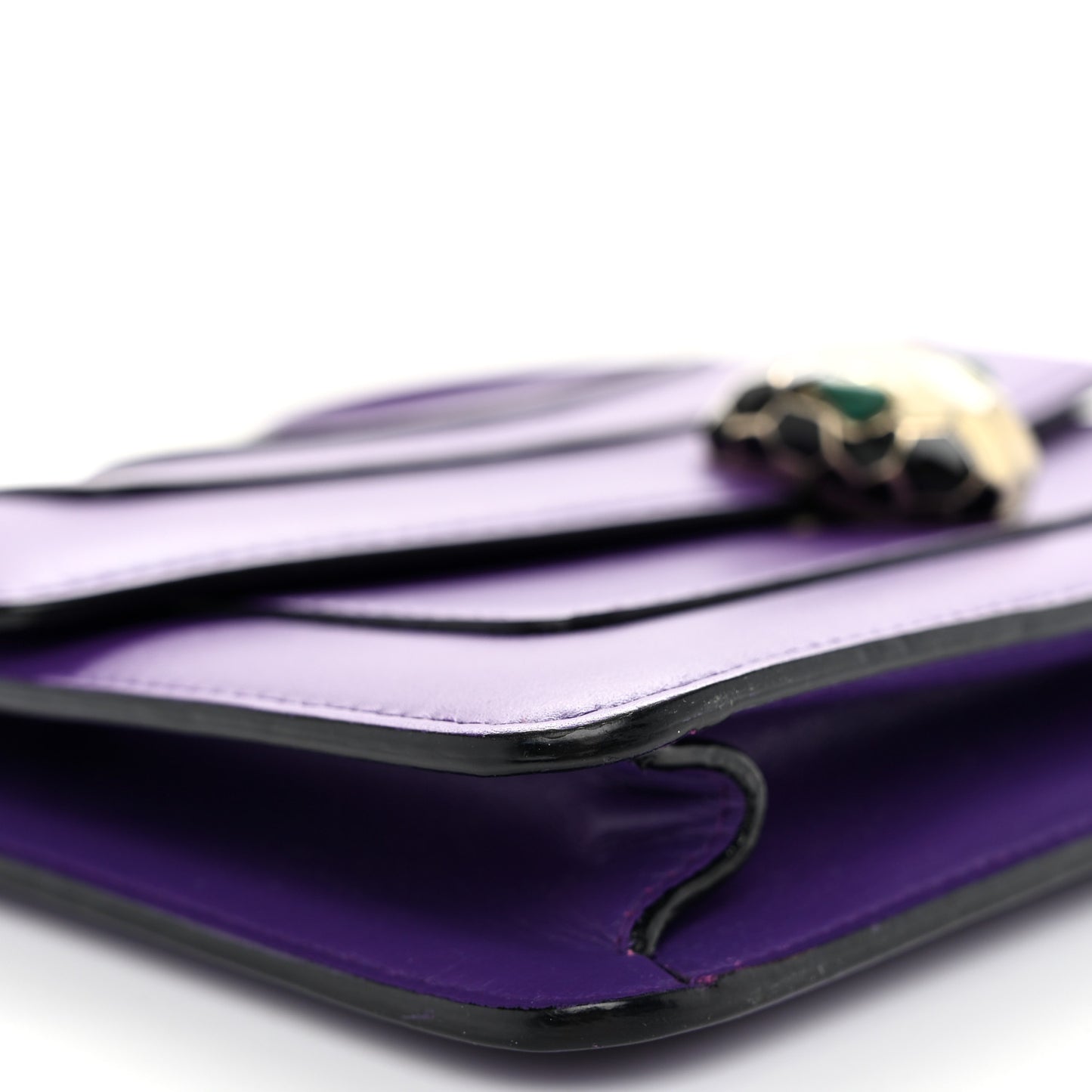 Calfskin Serpenti Forever Shoulder Bag Purple