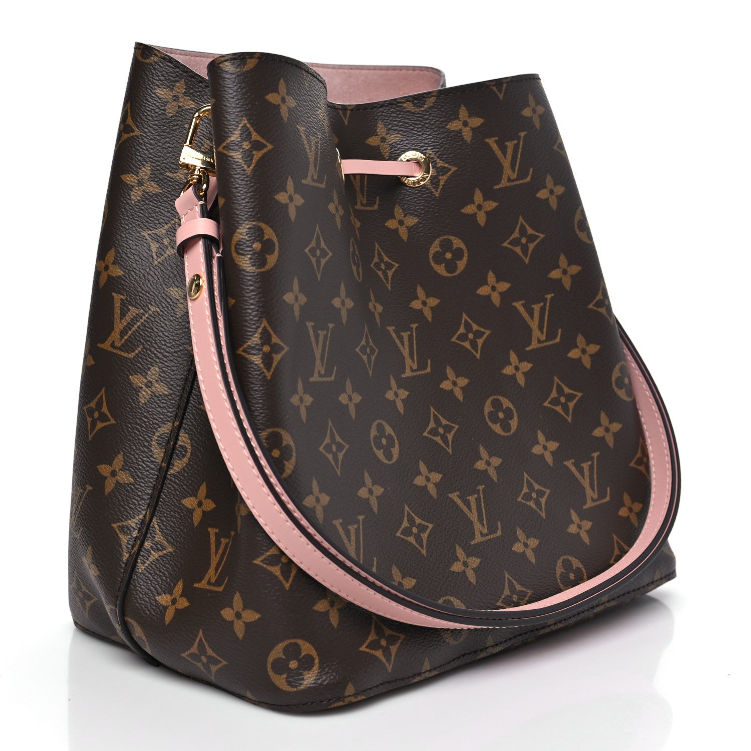 Louis Vuitton Monogram Neonoe MM Rose Poudre 3 of 11