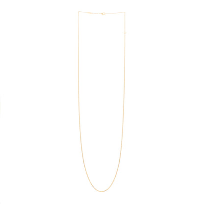Van Cleef & Arpels 18K Yellow Gold Trace Chain Necklace 70cm 3 of 5