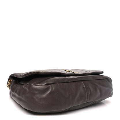 Saint Laurent Lambskin Matelasse Monogram Large Jamie 4.3 Dark Sweet Chocolate 4 of 10