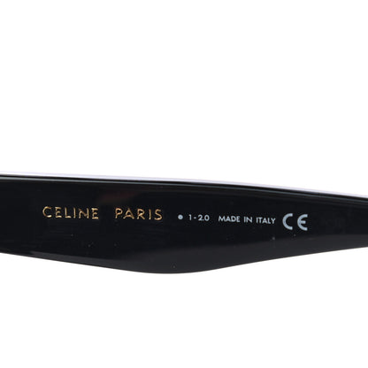 Celine Acetate Studded Mineral Round Sunglasses CL40031N Black 5 of 6