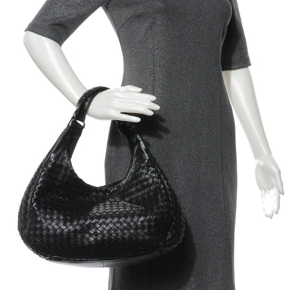 Bottega Veneta Intrecciato Nappa Campana Nero Black 2 of 8