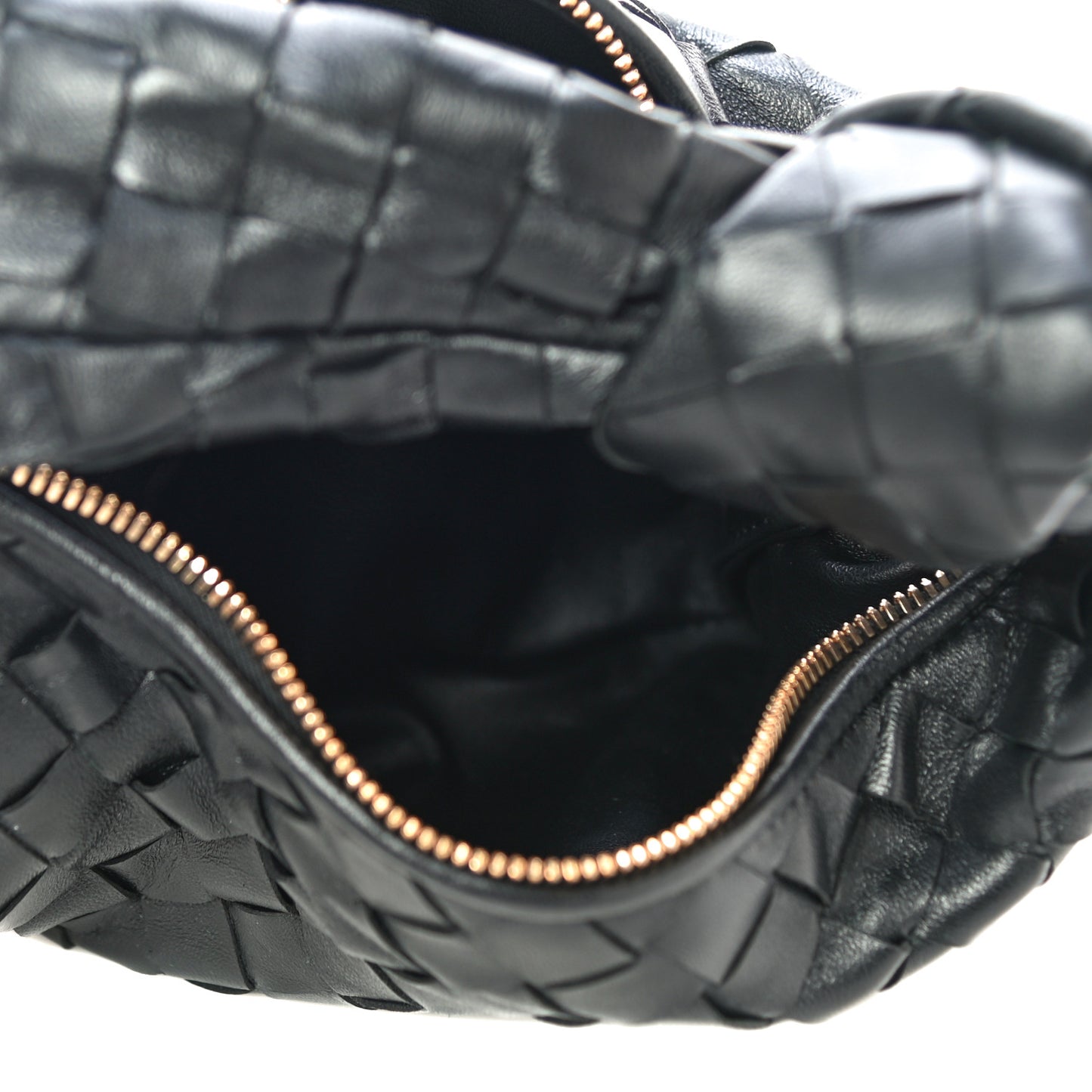Nappa Intrecciato Mini Jodie Black
