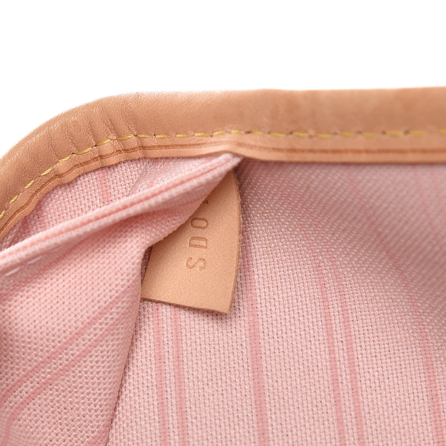 Louis Vuitton Damier Azur Neo Neverfull MM Rose Ballerine 10 of 11
