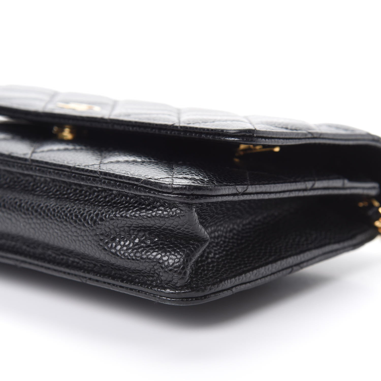 Chanel Caviar Quilted Wallet On Chain WOC Black 11 of 13