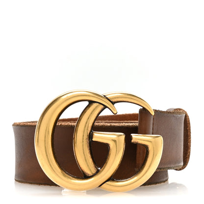 Gucci Faded Calfskin Double G 40mm Belt 75 30 Cuir 1 of 5