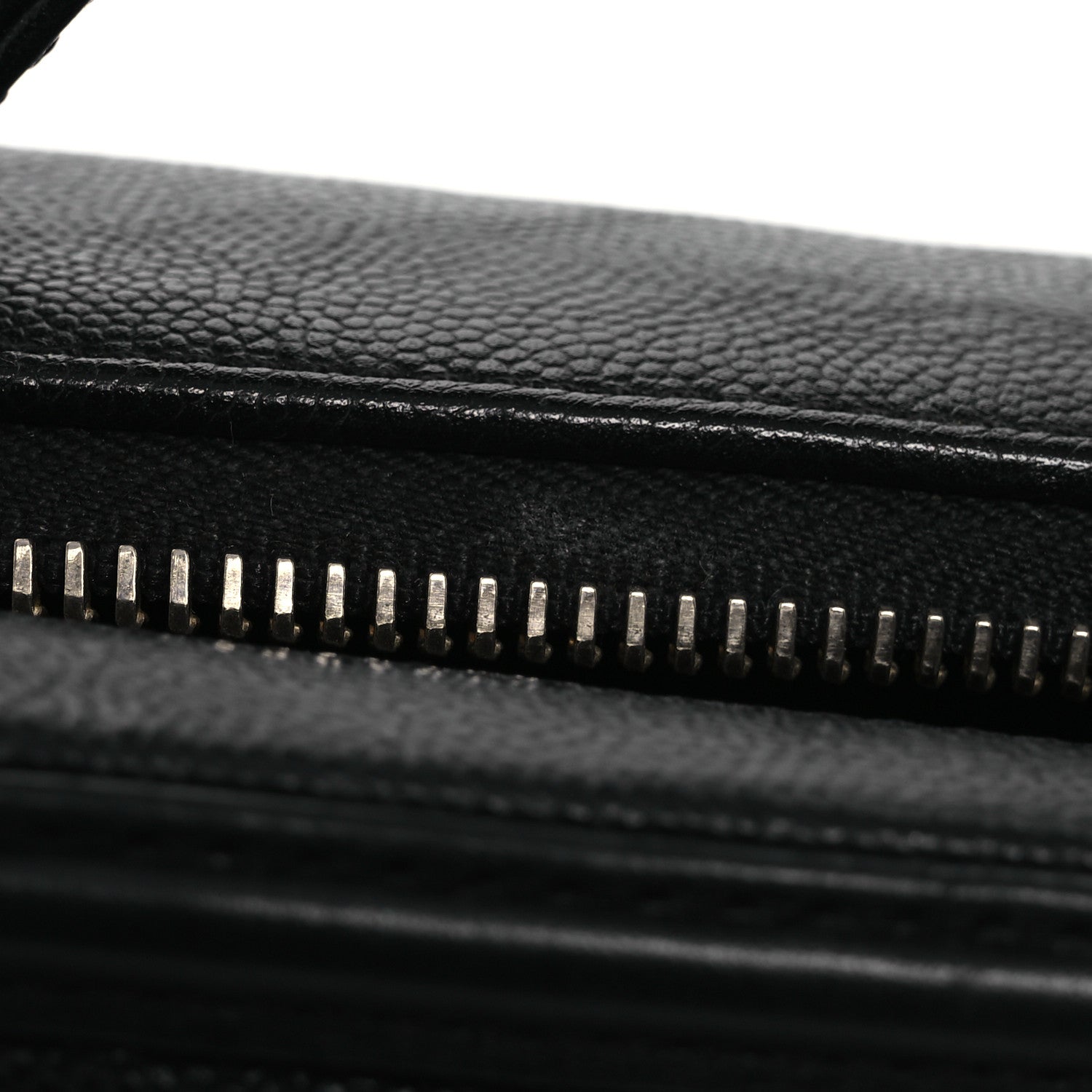 Chanel Caviar Quilted Small CC Filigree Vanity Case Black 16 of 16