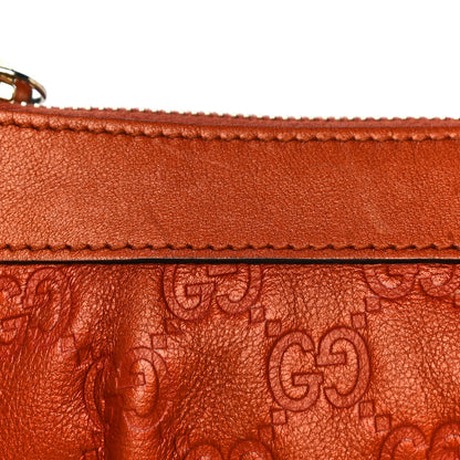 Gucci Guccissima Heart Wristlet Orange 12 of 16