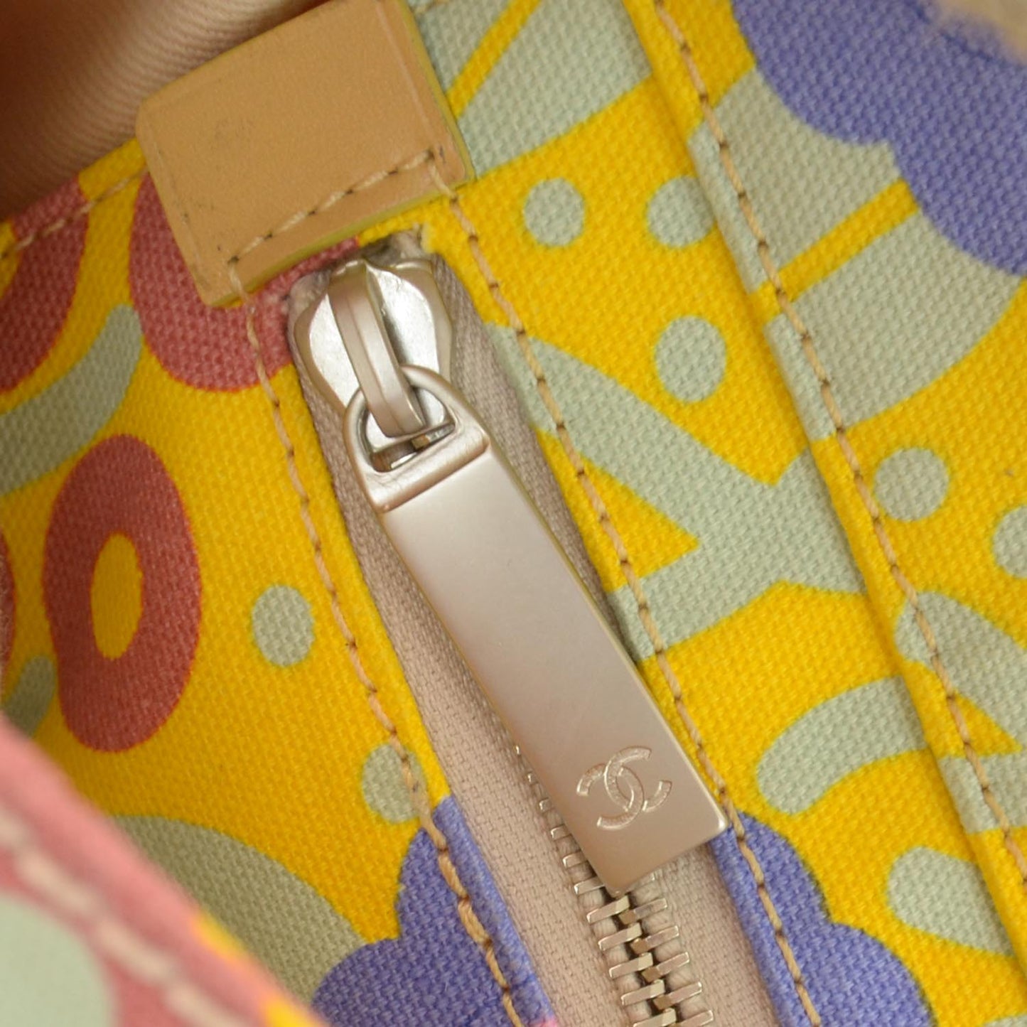 Canvas CC Camellia Rope Bag
