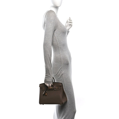 Hermes Togo Birkin 25 Vert Loden 2 of 11