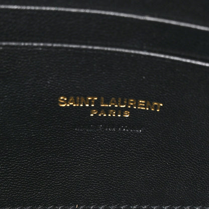 Saint Laurent Grain De Poudre Matelasse Monogram Mini Lou Camera Bag Dark Beige 6 of 10