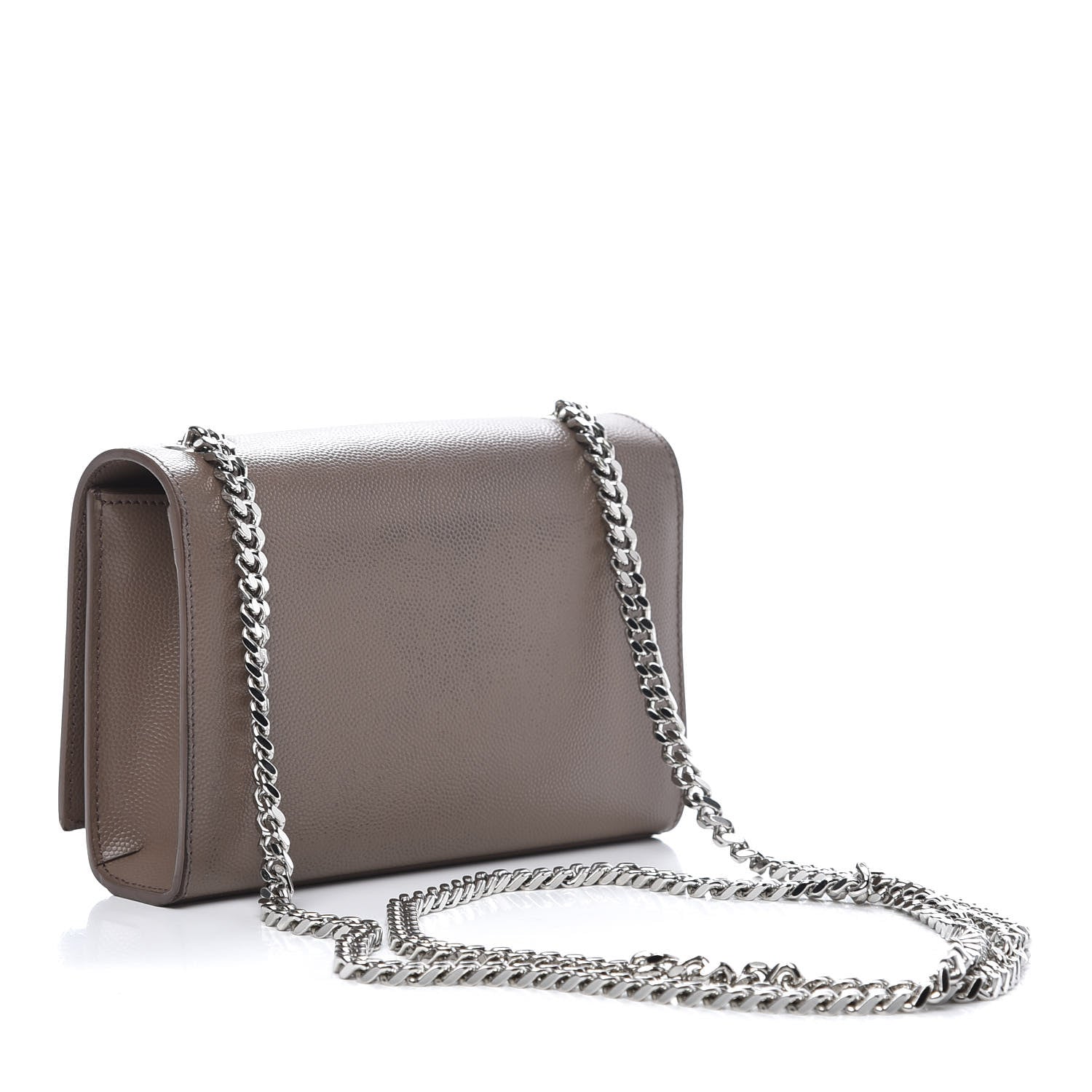 Saint Laurent Grain De Poudre Small Monogram Kate Satchel Fard 3 of 10