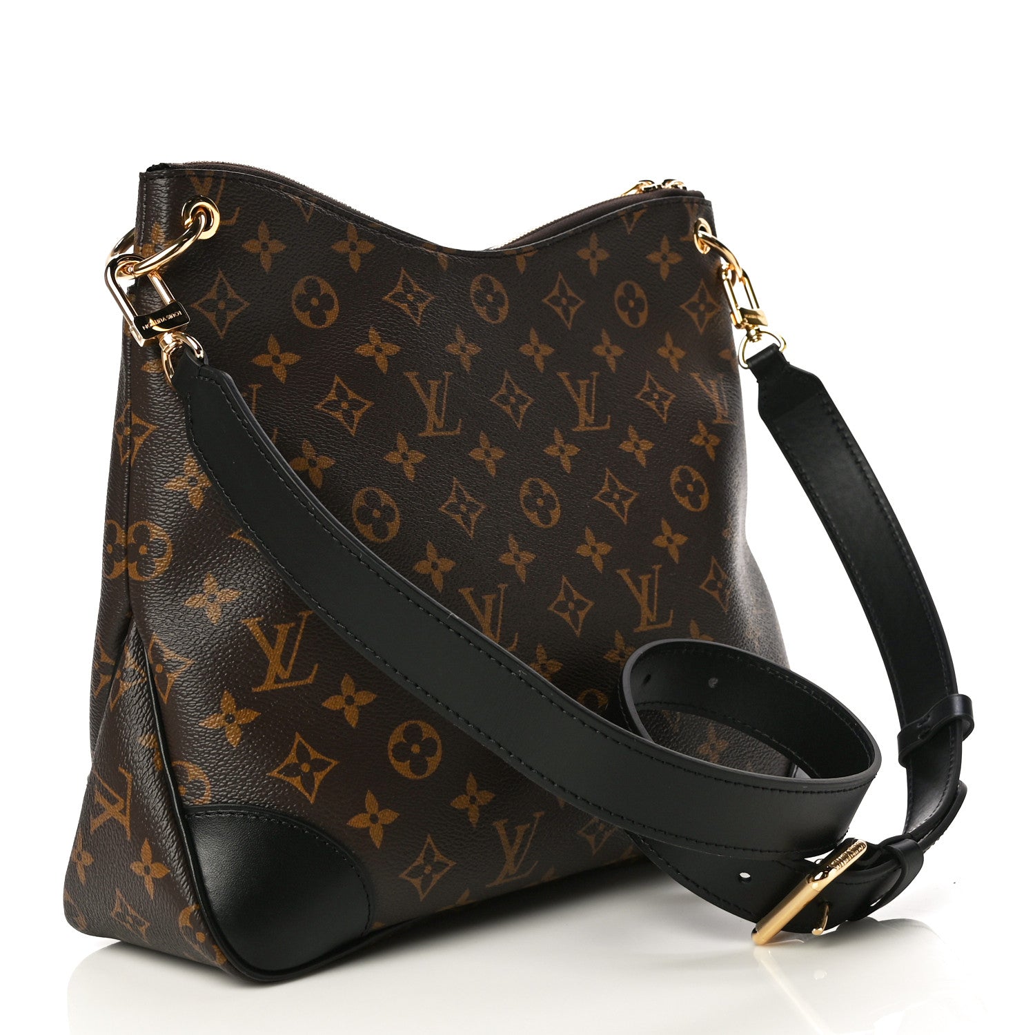 Louis Vuitton Monogram Odeon MM Black 3 of 8