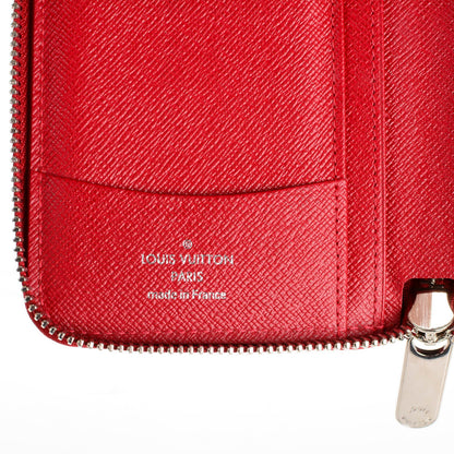 Louis Vuitton Epi Compact Zippy Wallet Carmine 6 of 7