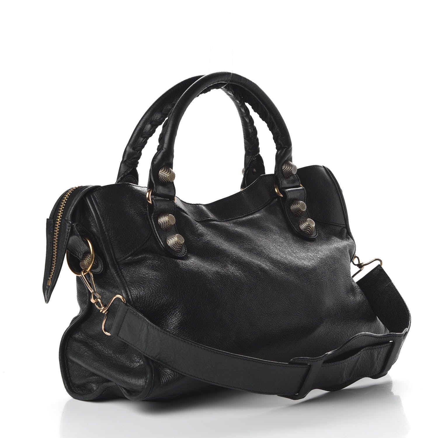 Balenciaga Agneau Giant 21 Rose Gold Hardware City Black 4 of 11