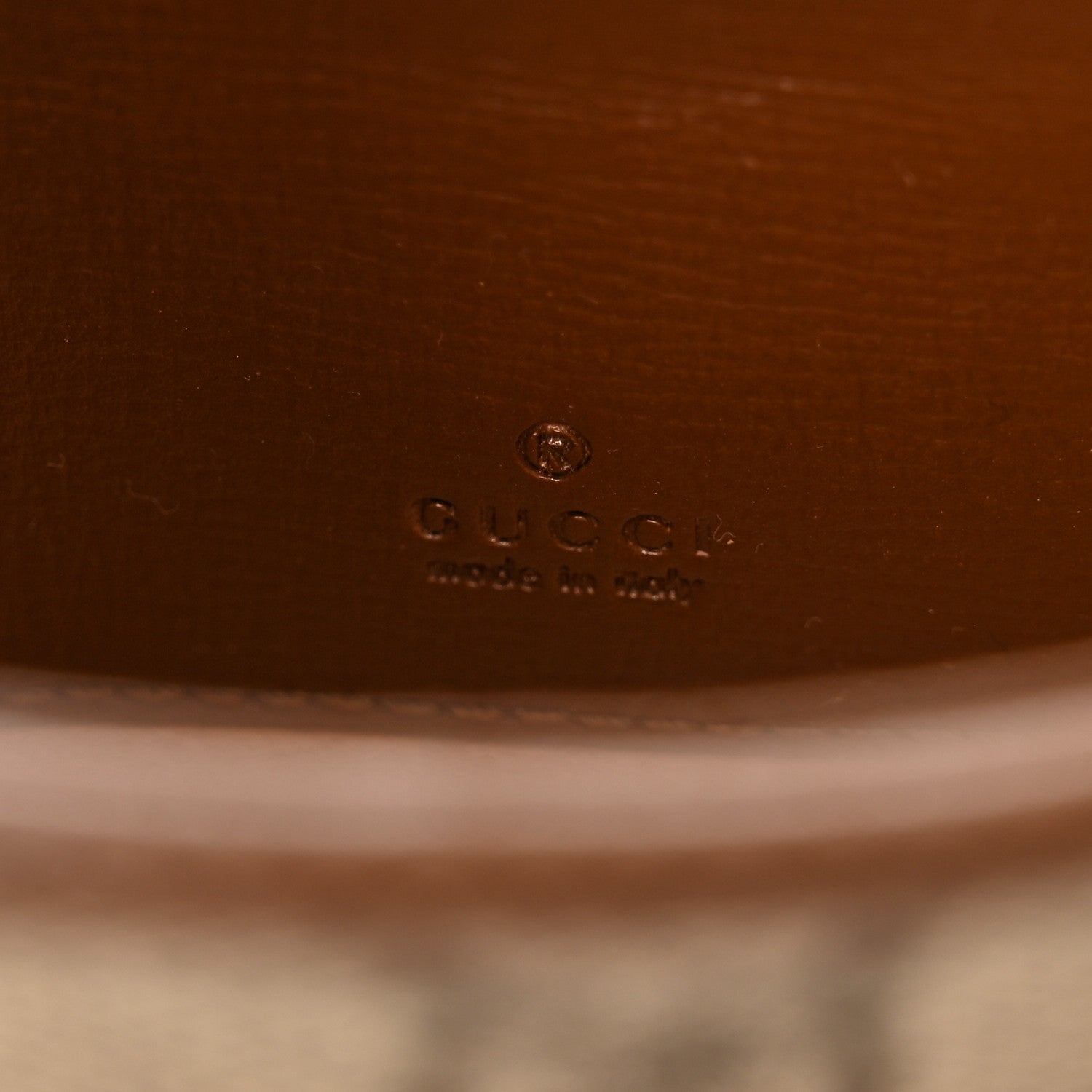 Gucci GG Supreme Monogram Azalea Calfskin Web Horsebit 1955 Wallet On Strap Beige Ebony Brown Sugar 6 of 11