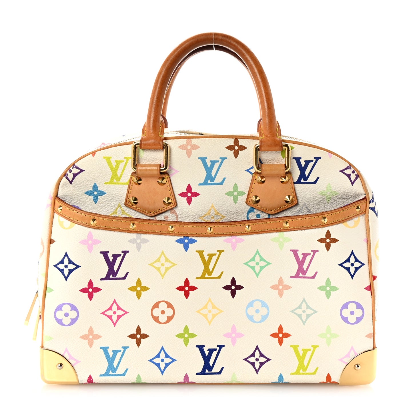 Monogram Multicolor Trouville White