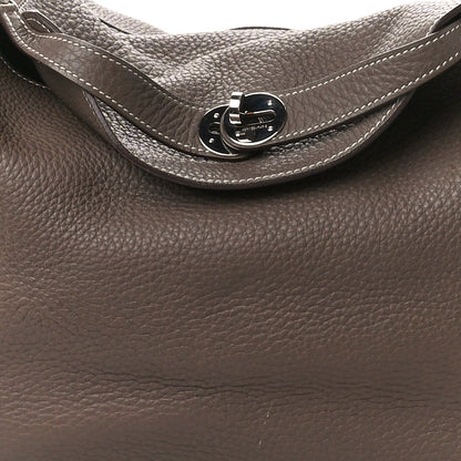 Hermes Taurillon Clemence Lindy 30 Etoupe 8 of 14