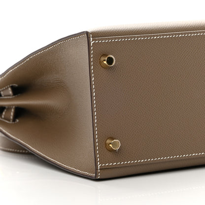 Hermes Epsom Kelly Sellier 28 Etoupe 9 of 14