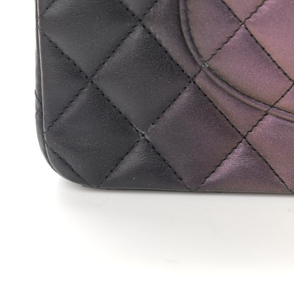 Chanel Calfskin Quilted Ombre Medium Double Flap Black 17 of 18