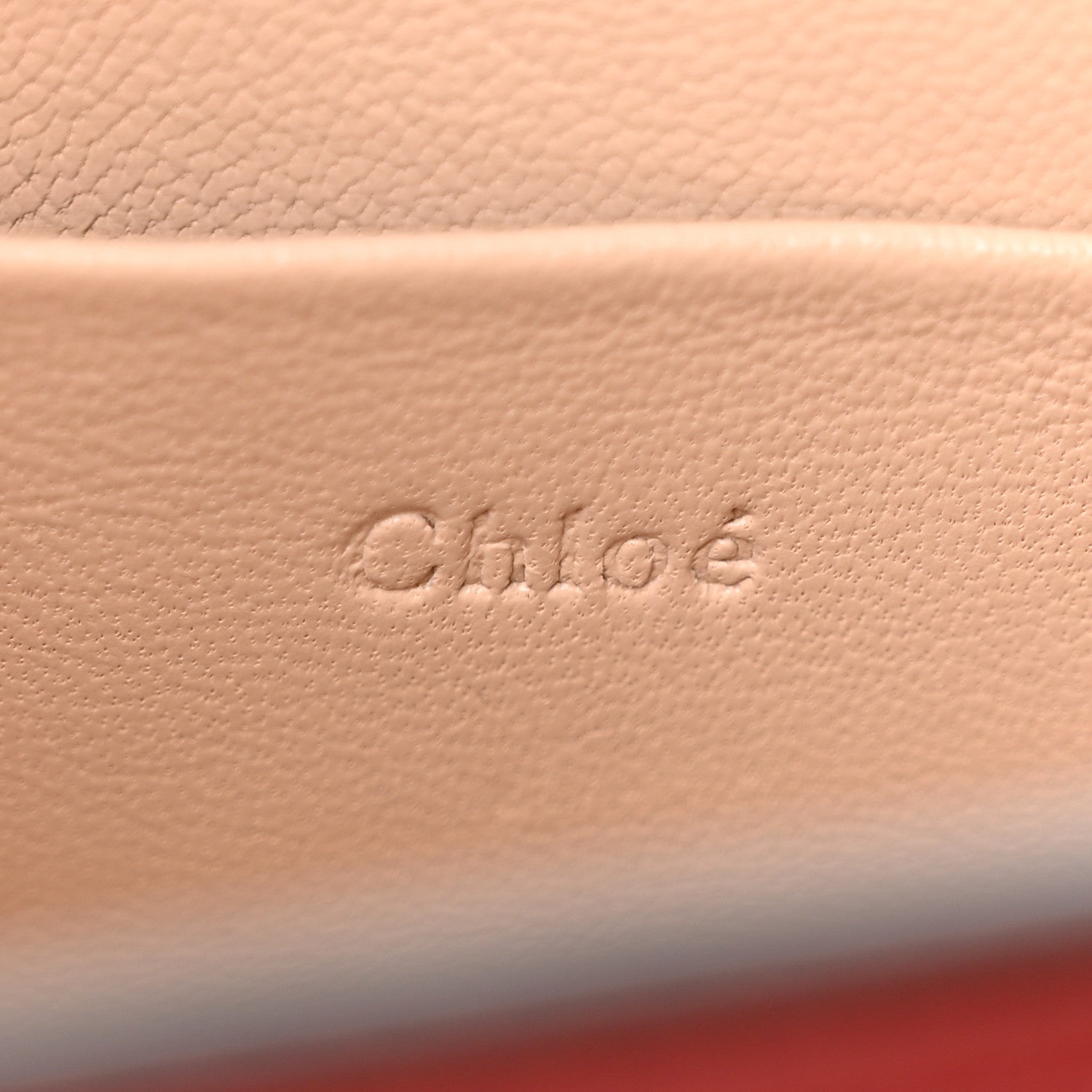 Chloe Calfskin Small Nile Bracelet Minaudiere Bag Dahlia Red 6 of 21