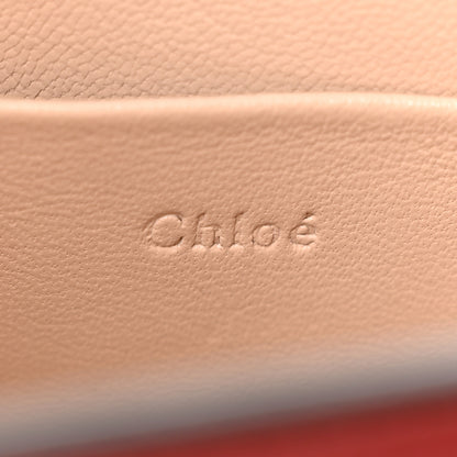 Chloe Calfskin Small Nile Bracelet Minaudiere Bag Dahlia Red 6 of 21