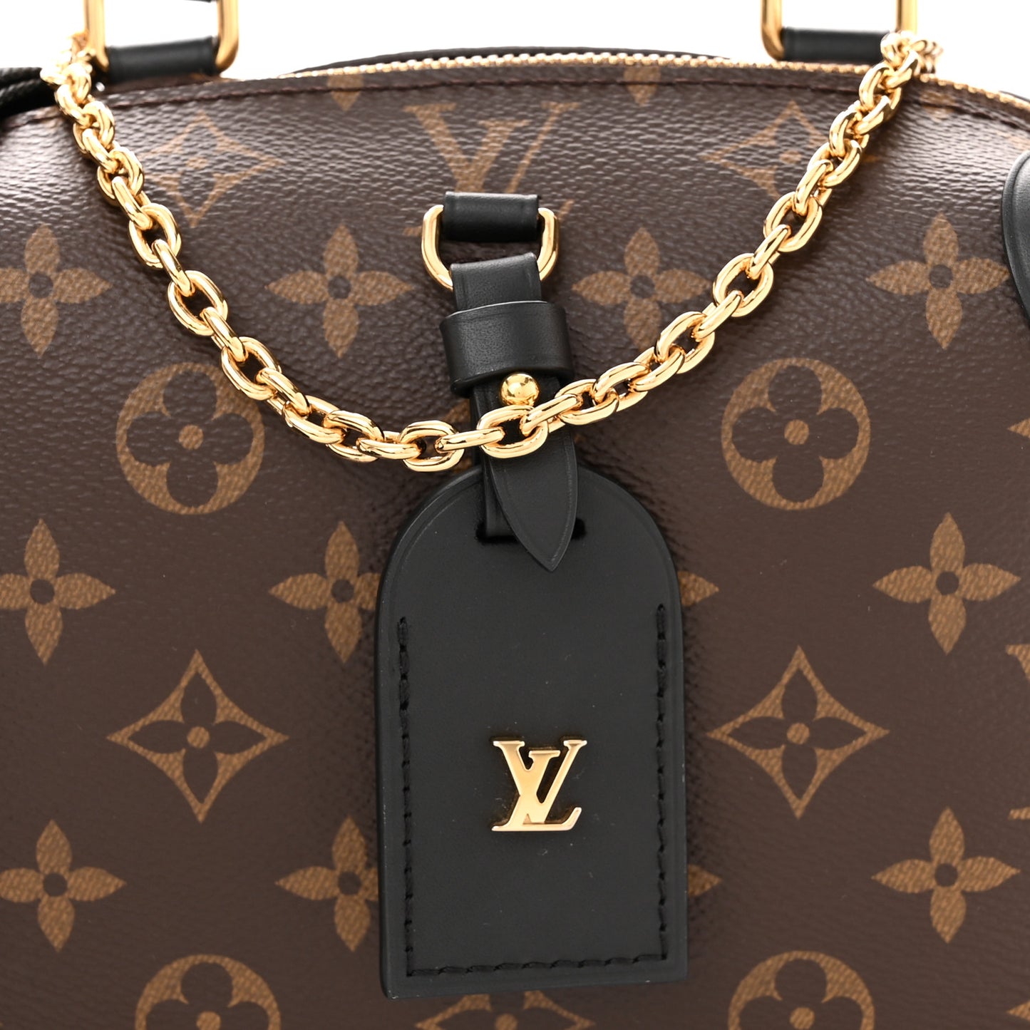 Monogram Petite Malle Souple Black
