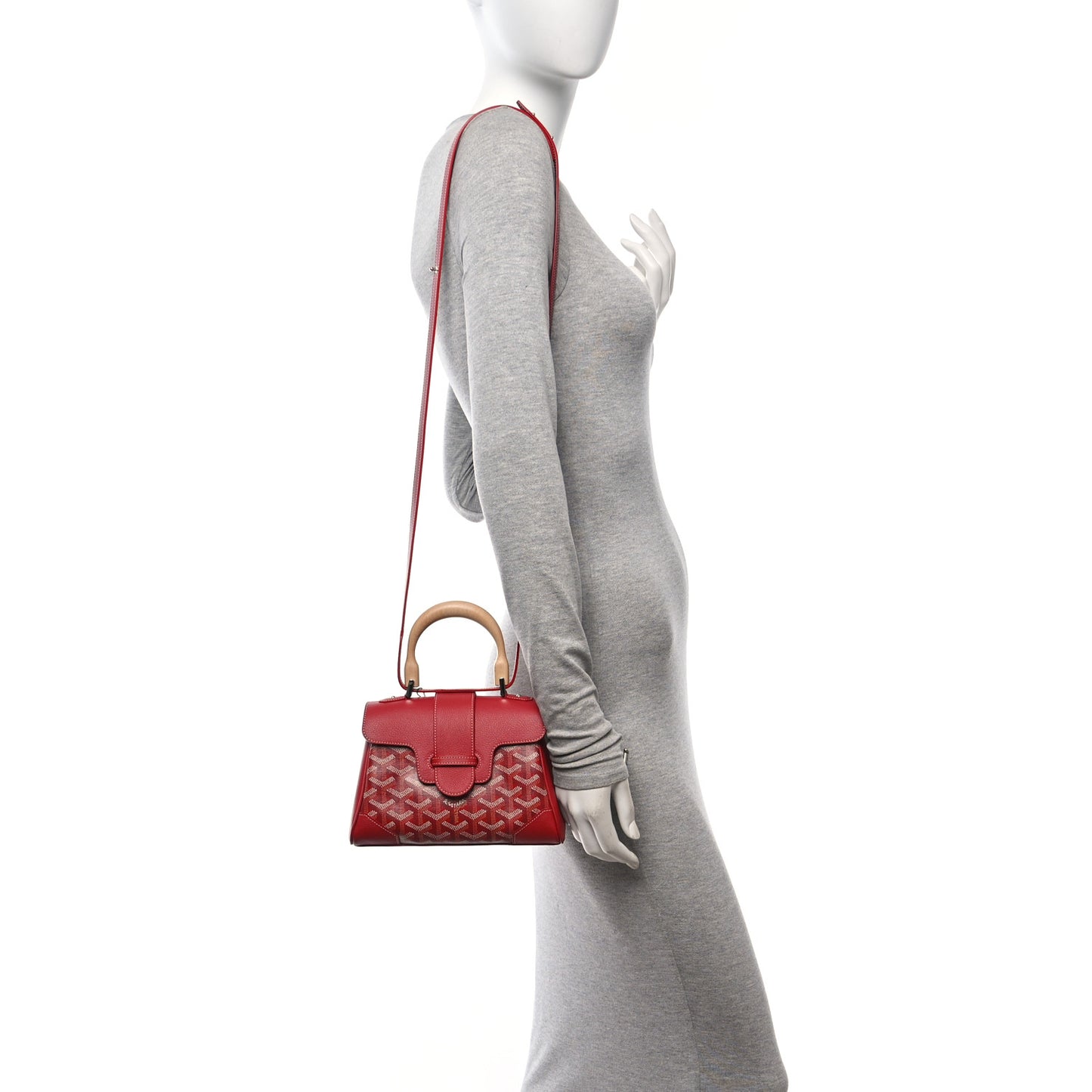 Goyardine Saigon Mini Red
