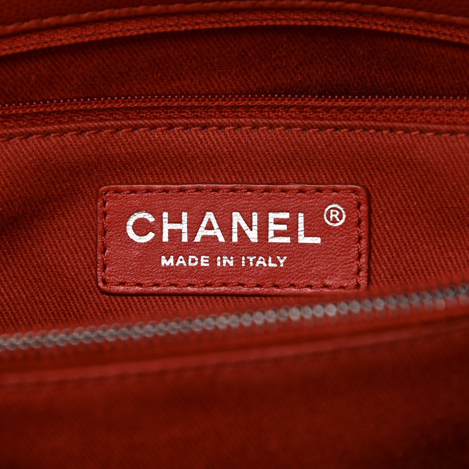 Chanel Caviar Quilted Medium Coco Handle Flap Dark Red 6 of 11