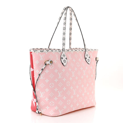 Louis Vuitton Monogram Giant Neverfull MM Rouge 3 of 10