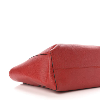 Gucci Dollar Calfskin Medium Swing Tote Red 11 of 14