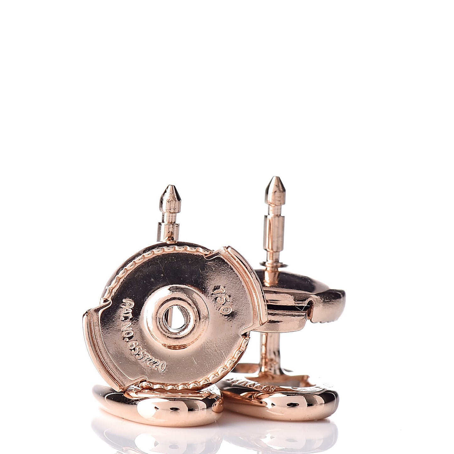 18K Rose Gold TPM Farandole Stud Earrings