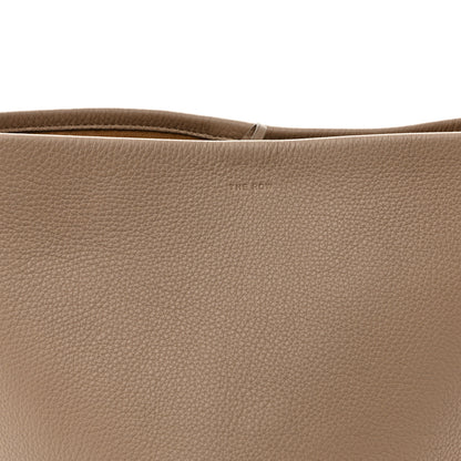 The Row Grained Calfskin Medium N/S Park Tote Dark Taupe 7 of 9