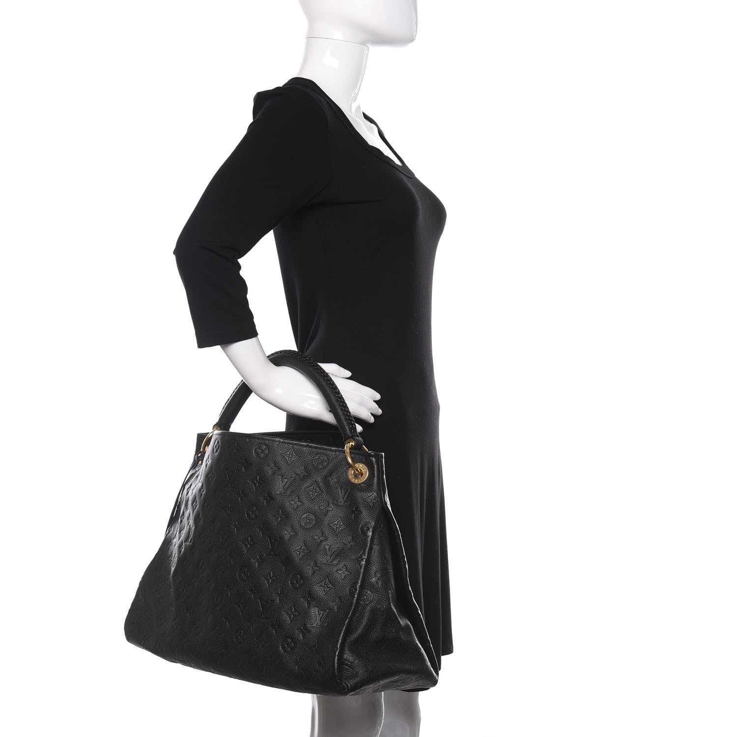 Louis Vuitton Empreinte Artsy MM Black 2 of 9