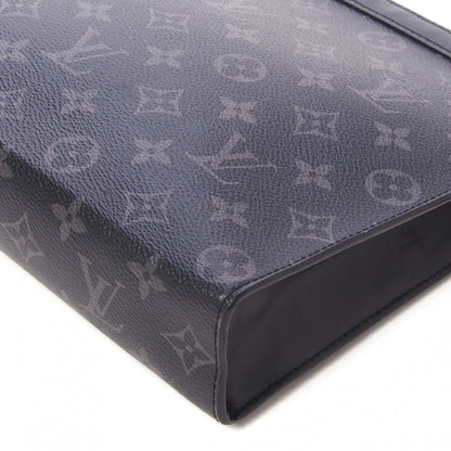 Louis Vuitton Monogram Eclipse Pochette Voyage MM 4 of 7