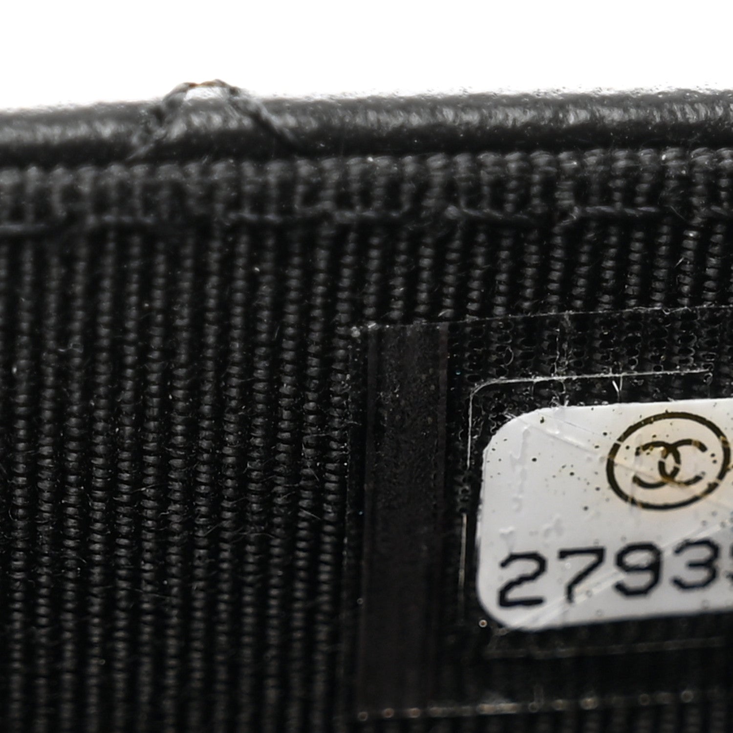 Chanel Lambskin Quilted Flap Card Holder Wallet Black 8 of 9