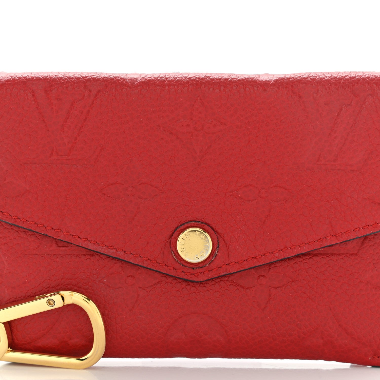 Louis Vuitton Empreinte Key Pouch Cherry 7 of 9