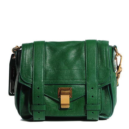 Proenza Schouler Lambskin PS1 Pouch Messenger Bag Watermelon 1 of 16