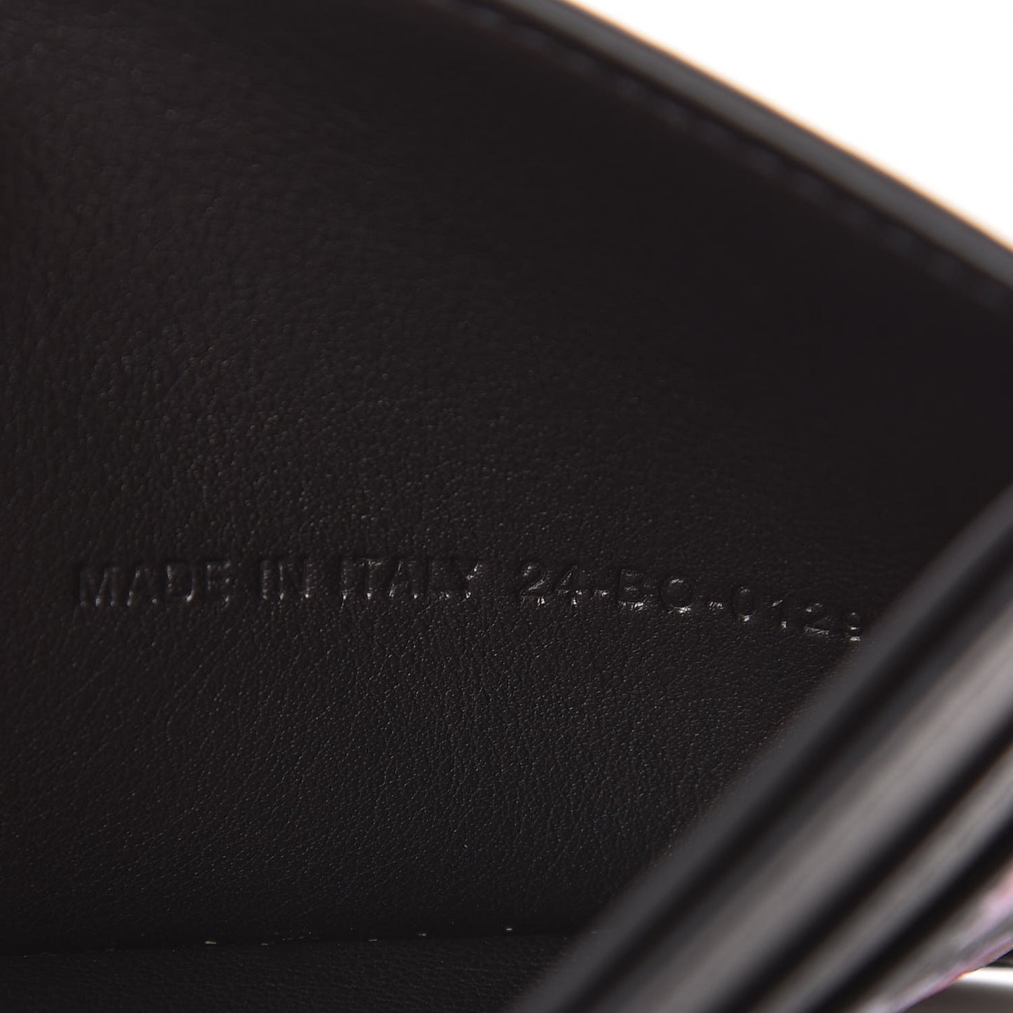 X SORAYAMA Calfskin Card Holder Blue