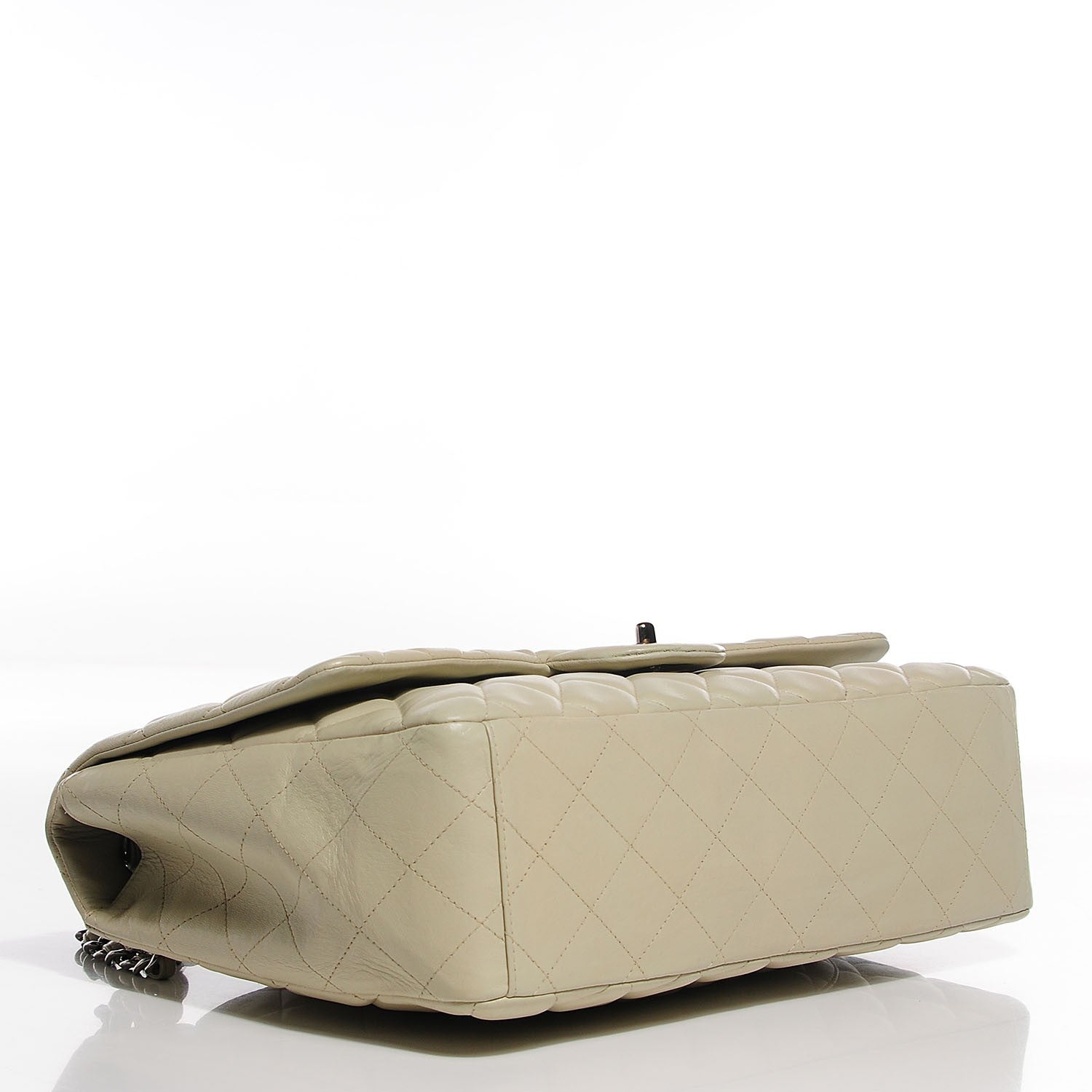 Chanel Lambskin Quilted Maxi Single Flap 4 of 8