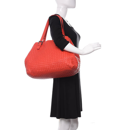 Bottega Veneta Nappa Intrecciato Large Seamless Tote Vesuvio 3 of 11