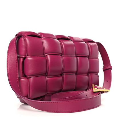 Bottega Veneta Nappa Maxi Intreccio Padded Cassette Crossbody Bag Cinnabar 3 of 9