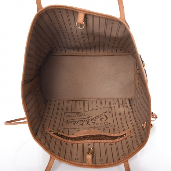 Louis Vuitton Monogram Neverfull MM 5 of 9
