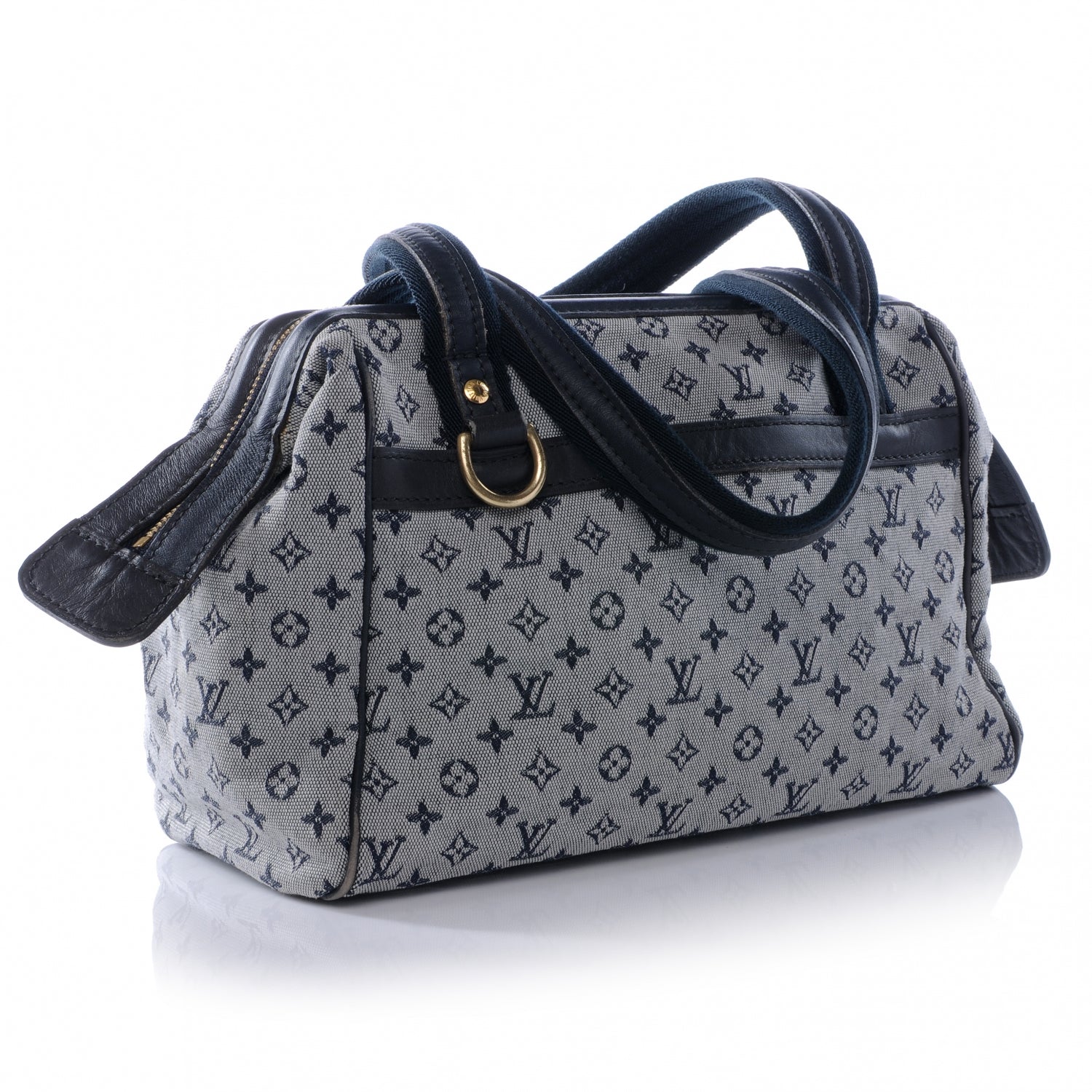 Louis Vuitton Mini Monogram Josephine PM Blue 3 of 7