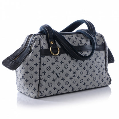 Louis Vuitton Mini Monogram Josephine PM Blue 3 of 7