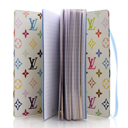 Louis Vuitton LV x TM Monogram Multicolor Jane Notebook MM  White 5 of 9