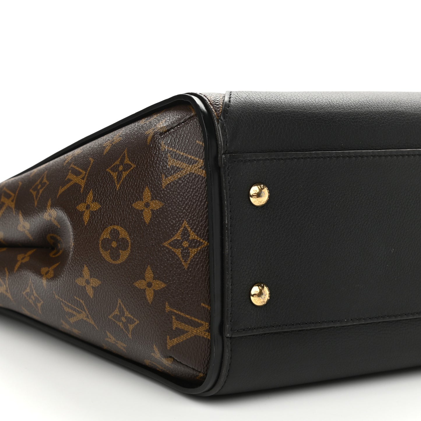 Calfskin Monogram Kimono Tote Black